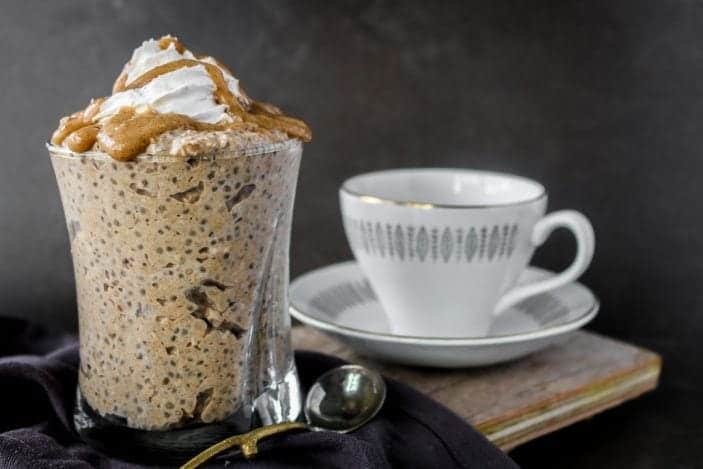 Caramel & Coconut Latte Overnight Oats (Vegan, Refined Sugar-free, Gluten-free!)