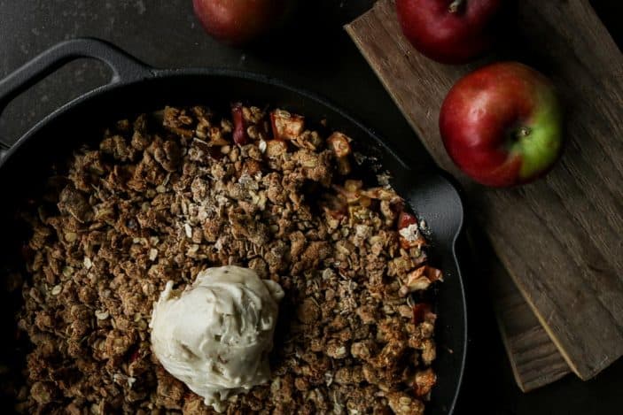 The Best Sugar-Free Apple Crisp