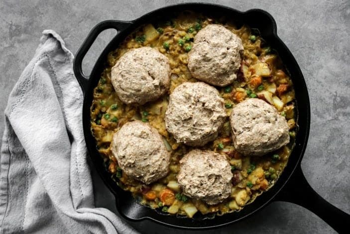 Vegetarian Lentil Pot Pie