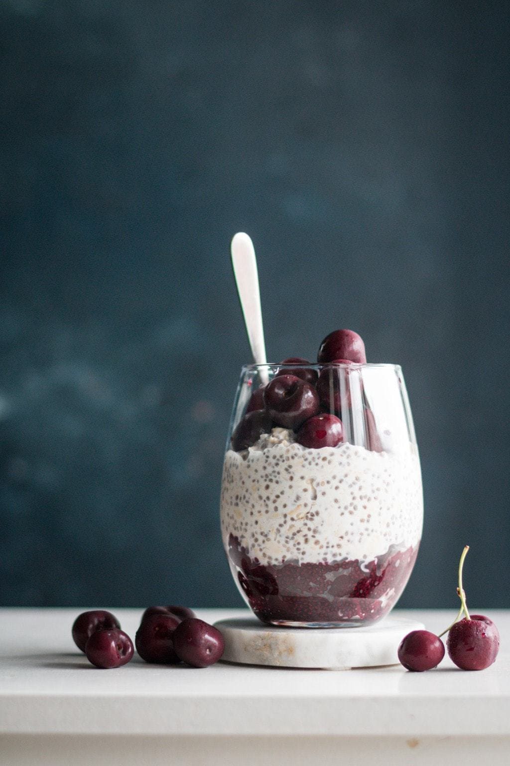 Cherry Coconut Overnight Oats