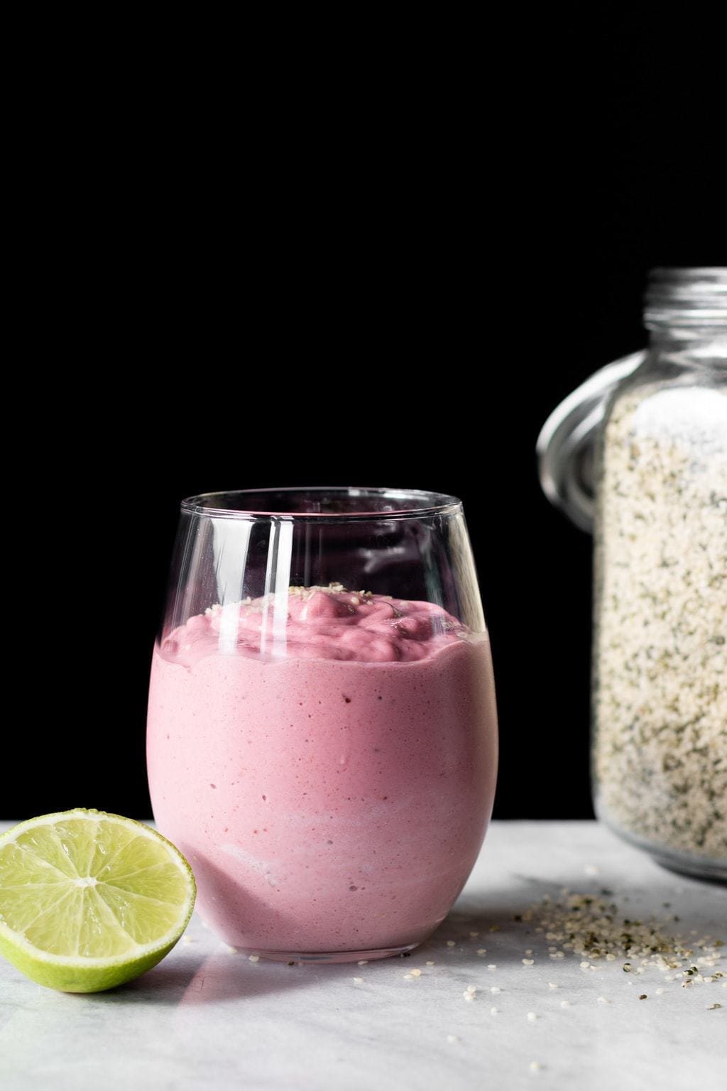 Pink Berry Lime Smoothie