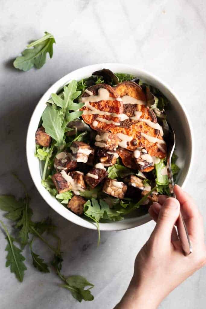 Cooking with Legumes salad