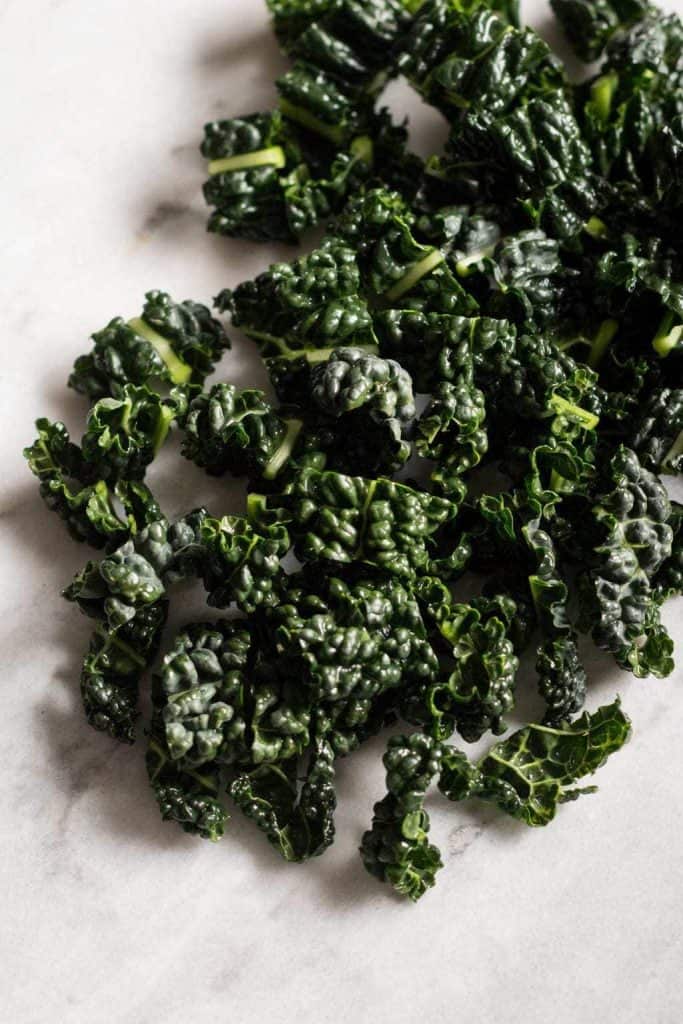 kale closeup