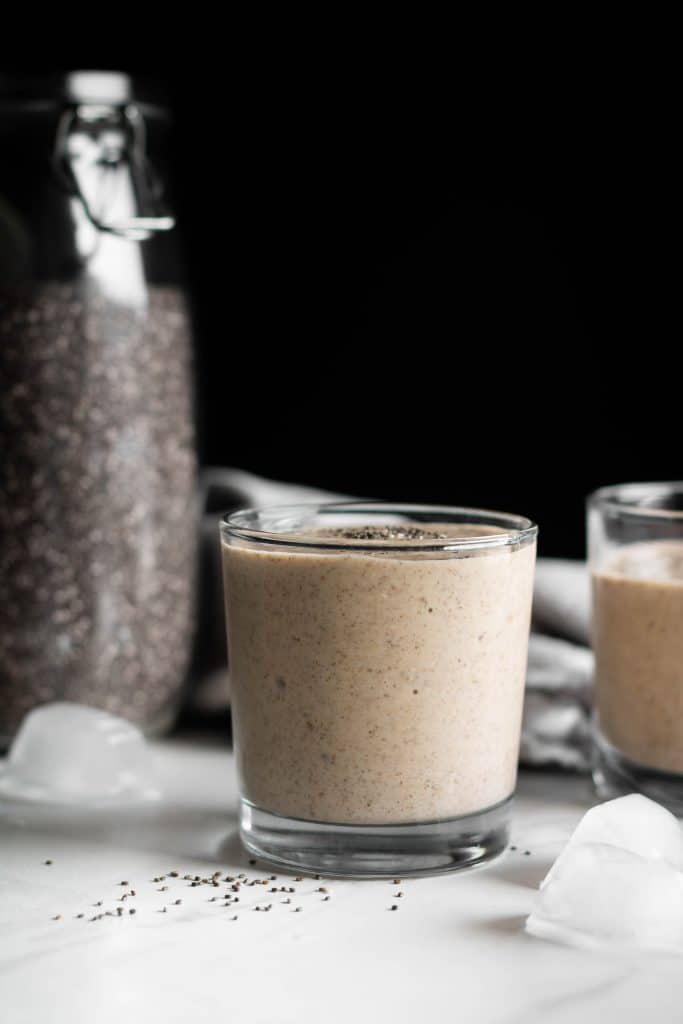 banana oat smoothie