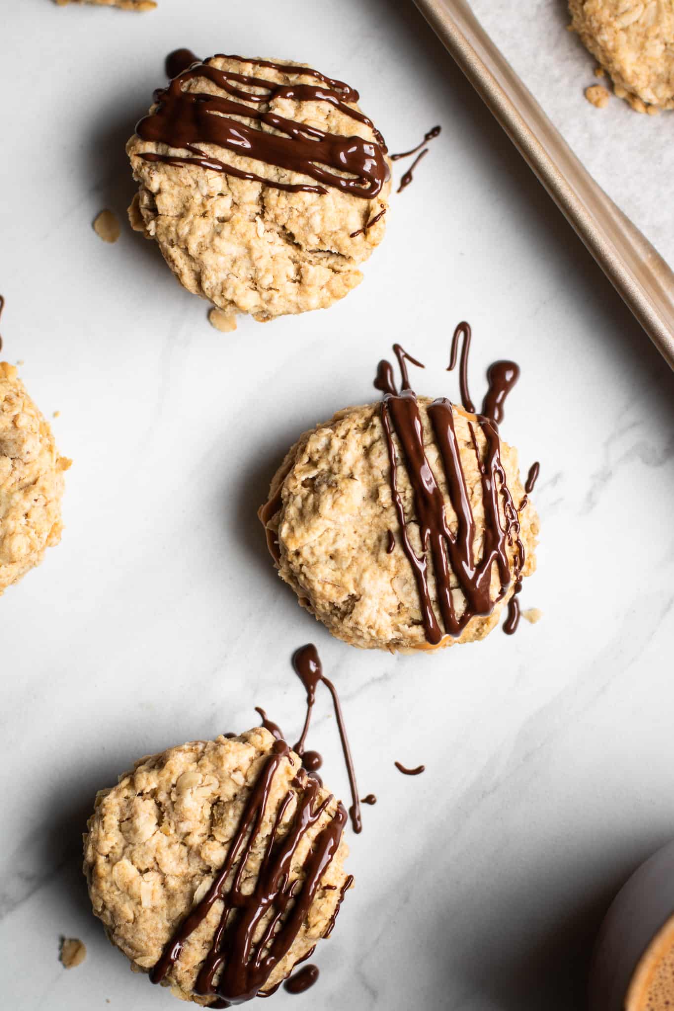 Chocolate Peanut Butter Oatcakes